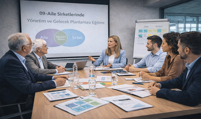 Aile Şirketlerinde Yönetim ve Gelecek Planlaması Eğitimi