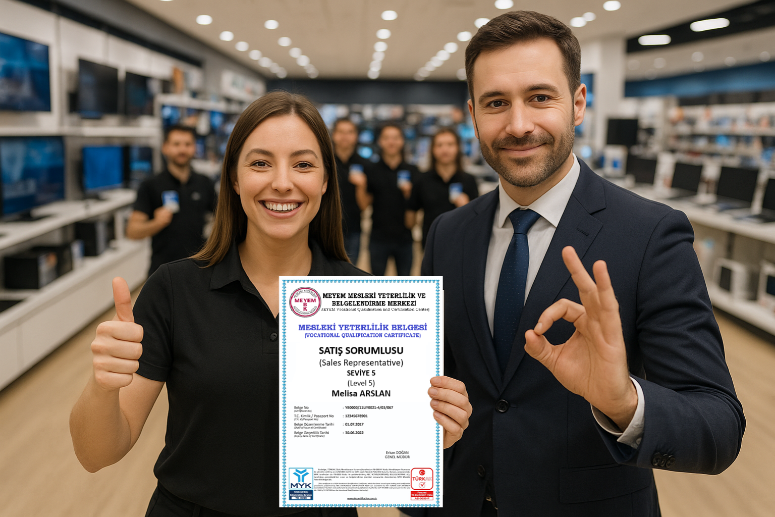 Belgelendirme Kapsamındaki SATIŞ SORUMLUSU